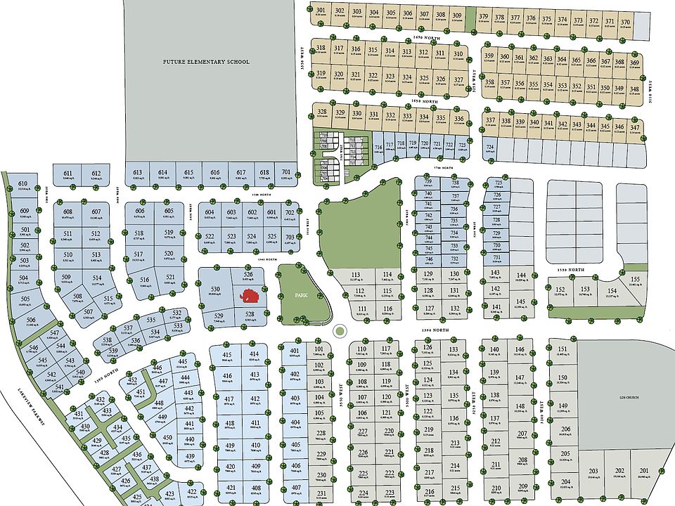 Subdivision Map