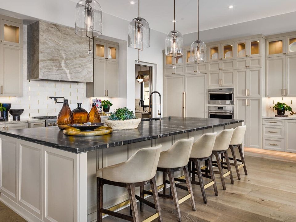 A photo of the Kitchen in the Solana model residence at Vista in Orchard Hills.