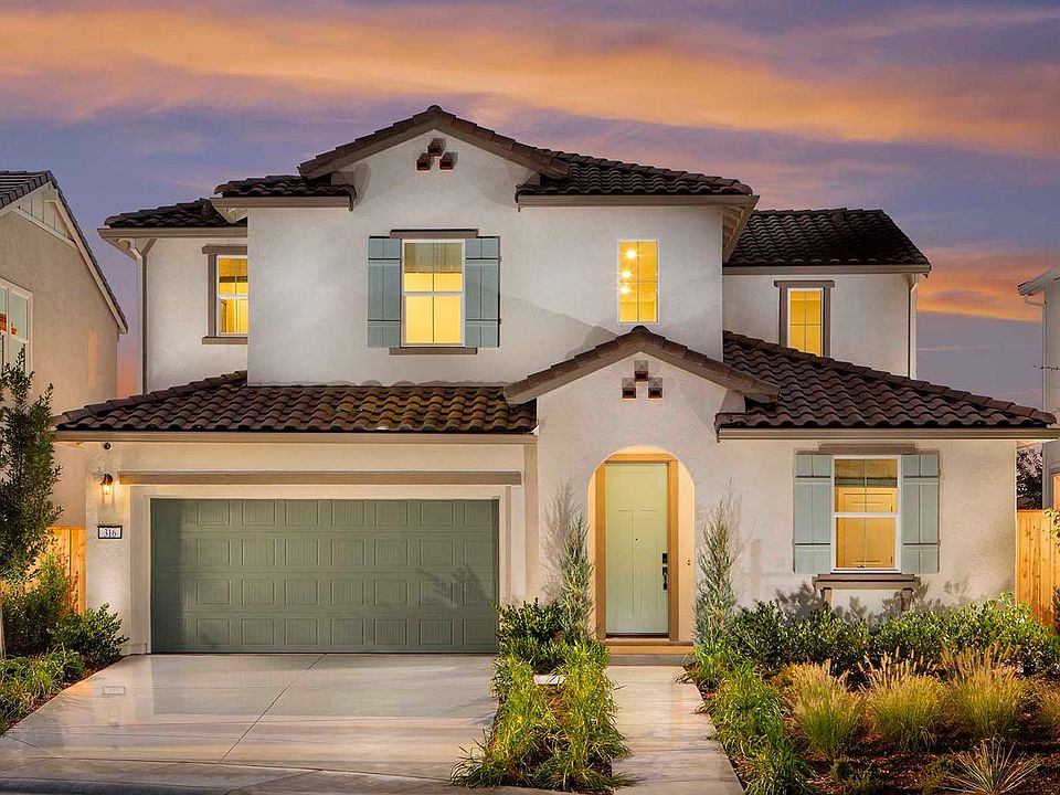 Plan 2 at The Parks at Valley Oak Front Exterior of Model