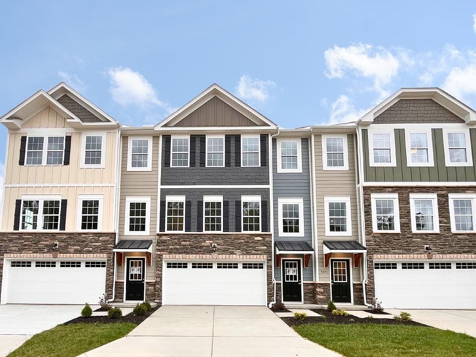 The lowest priced new townhomes within walking distance to shops and restaurants in A rated Mariemo