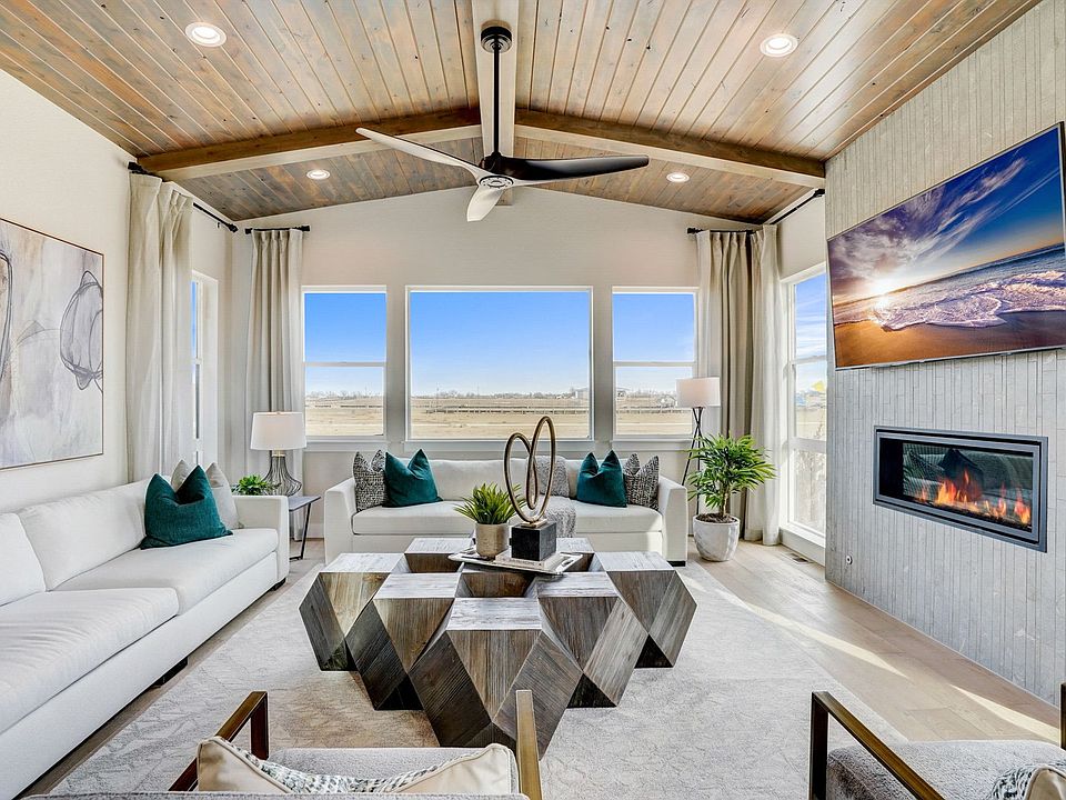 Kitchel Lake at Serratoga Falls by Trumark Homes Plan 3 Model Timnath, CO