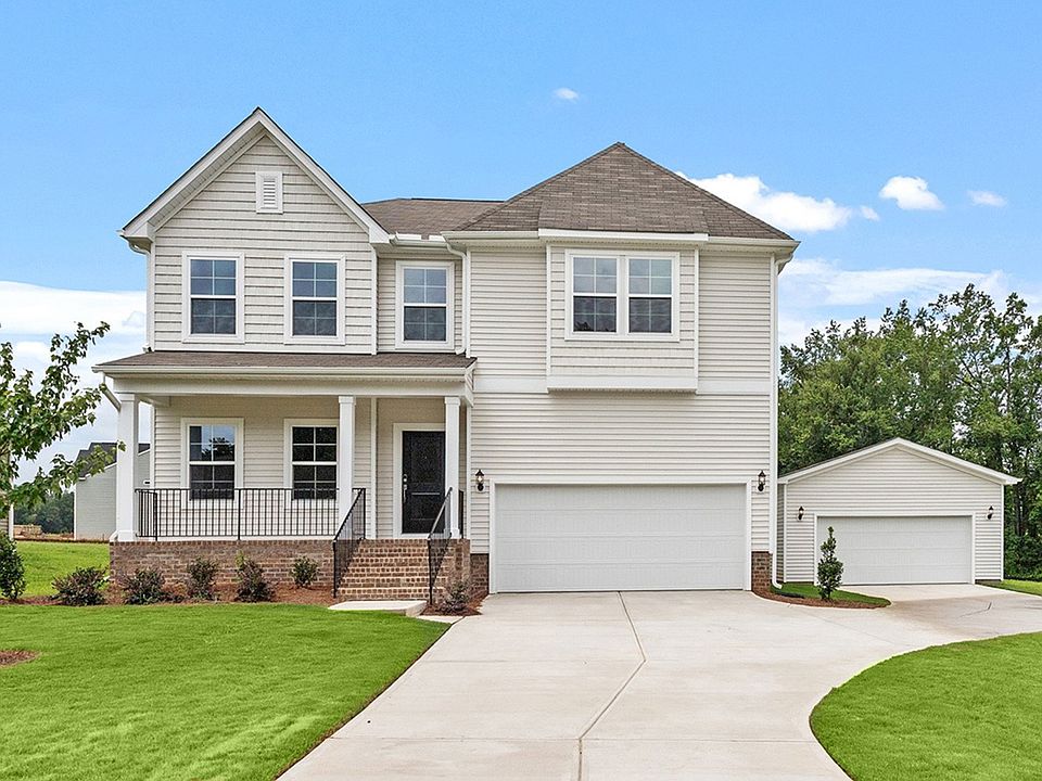 Telfair Plan with Detached Garage