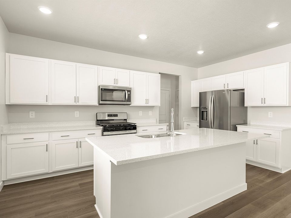 The Logan floorplan interior image taken at a Meritage Homes Community in Grantsville, UT.