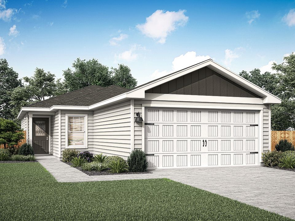 Rendering of the Acorn floor plan at Sunset Oaks.