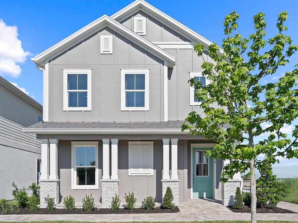 Clementine two-story new construction home design at Lakeside at Satilla by DRB Homes in St. Cloud,