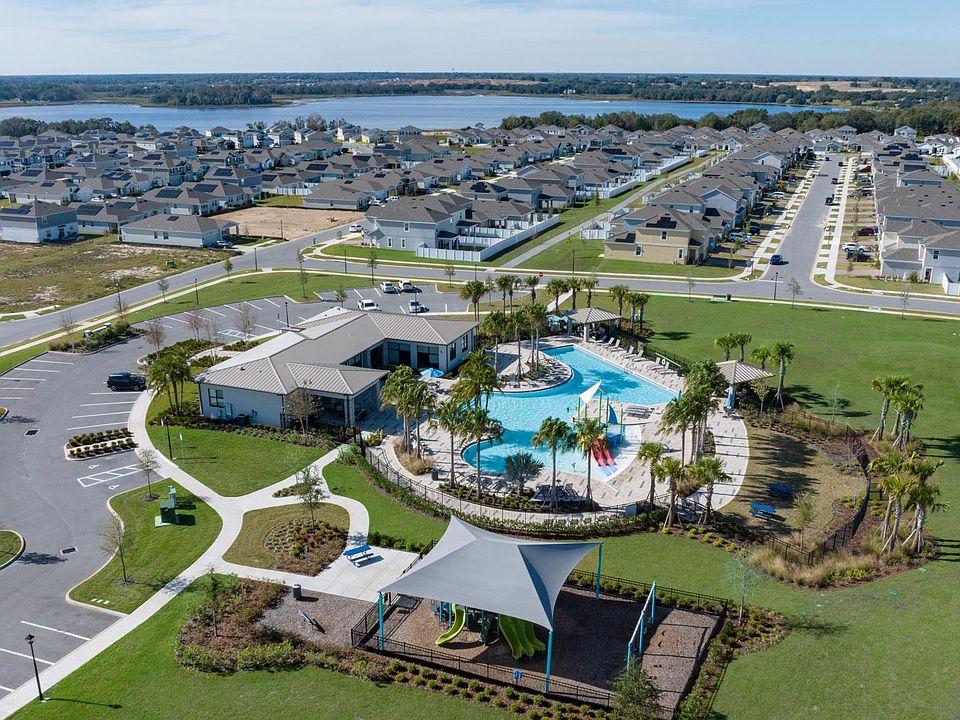 Aerial view of Trinity Lakes