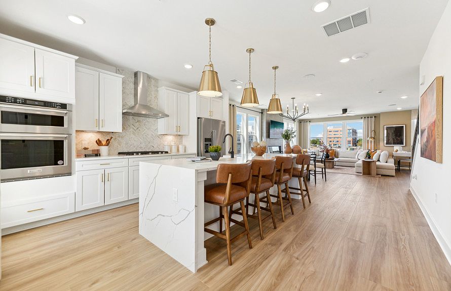 Gourmet Kitchen with Stainless Steel Appliances